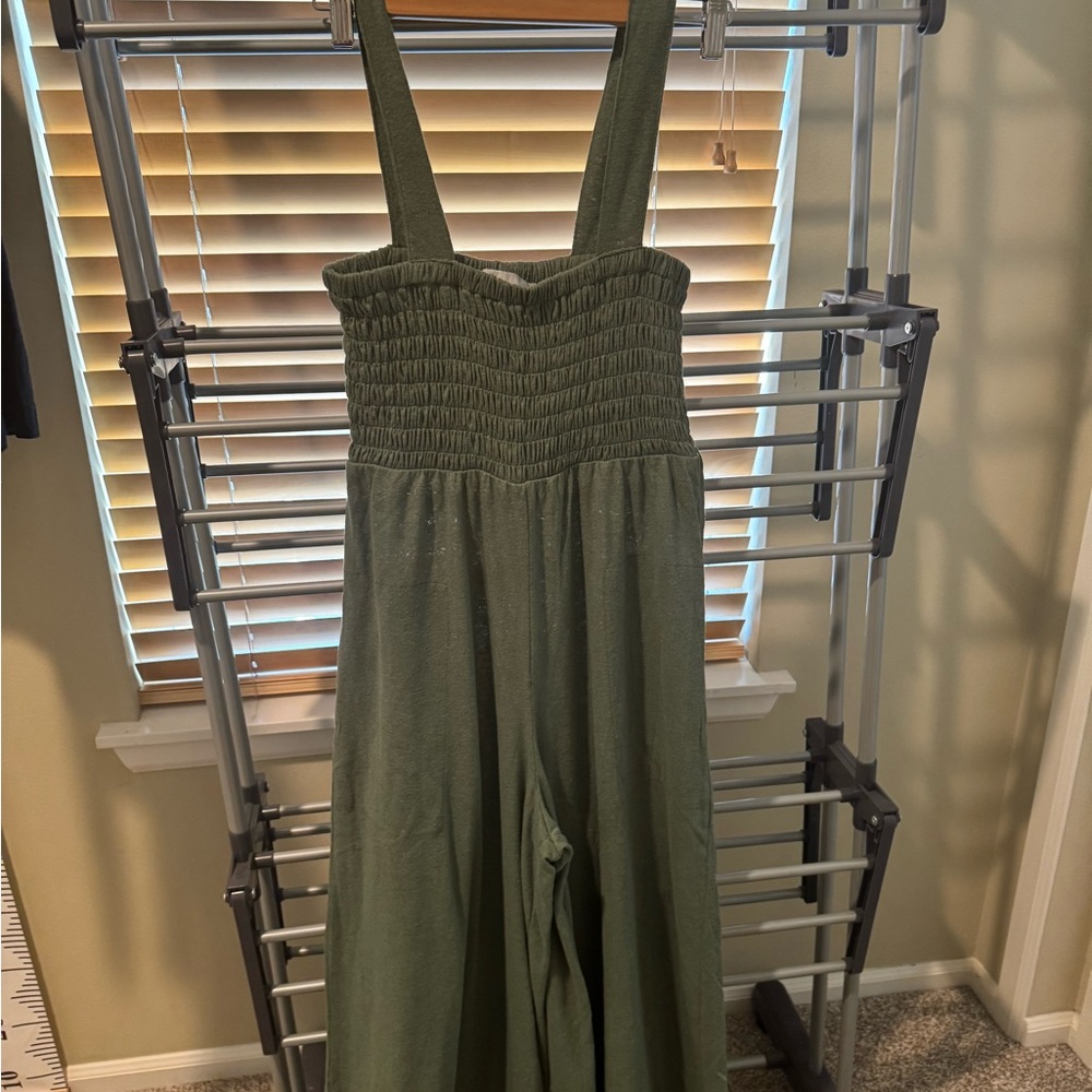 FP Movement by Free People Olive Jumpsuit - Picture 2 of 3